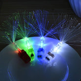 Nessiworld Led Light Colorful Tassel Finger Light 4 Colors 4 Pieces